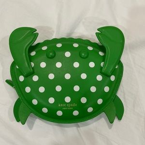 COPY - Kate Spade Shelly Crab Novelty Crossbody Green White Polka Dots